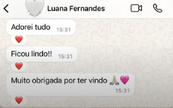 Depoimento da Luana